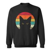 Cat Retro Vintage Cat Sweatshirt