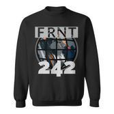 Ebm-Front Electronic Body Music Pro-Frnt-242 S Sweatshirt
