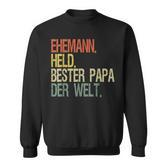 Held Beste Papa Der Welt Help S Sweatshirt