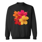 Hibiskusblüten Sweatshirt