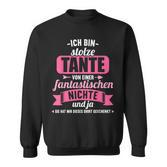 Ich Bin Stolze Tanteon Einer Fantastischen Niece Tanten German Sweatshirt