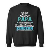 Ich Bin Stolzer Papa Von Wahnsinnig Fantastic Children's S Sweatshirt