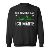 Ich Kam Ich Sag Ich Mäh German Language Sweatshirt