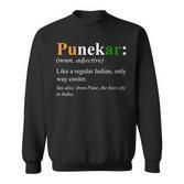 Indisches Pune-Geschenk – Punekar Definition Sweatshirt