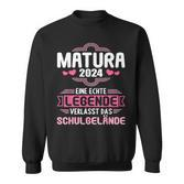 Matura Junge Mädchen Damen Und Herren Matura 2024 Sweatshirt