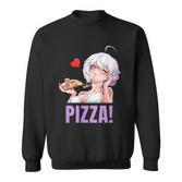 Pizza Lover Anime Sweatshirt