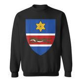 Slavonia Emblem Historical Croatia Region East Croatia Sweatshirt