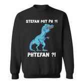 Trex Meme Dinosaur With Overbite Stefan With Ph Stephan S Sweatshirt