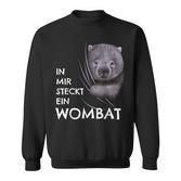 Wombat Costume Children's Clothing In Mir Steckt Ein Wombat Sweatshirt