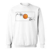 Basketball Player Hands For Basketball Players To Basketball Sweatshirt