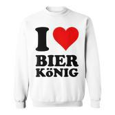 Ich Liebe Bierkönig German Sweatshirt
