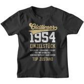 68 Jahre Oldtimer 1954 Vintage 68Th Birthday Kinder Tshirt