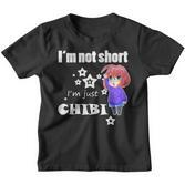 Anime Chibi I'm Not Short Manga Otaku Mangaka Geschenk Kinder Tshirt