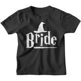 Bride Wizard Hat Kinder Tshirt