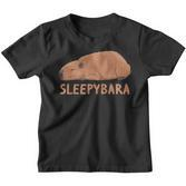 Capybara Sleepybara Sleep Capybara Kinder Tshirt