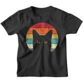Cat Retro Vintage Cat Kinder Tshirt