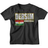Dersim Kurdistan Flag Free Kurdistan Dersim Kinder Tshirt