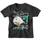Die Legende Wird 60 Jahre 60S Birthday Kinder Tshirt