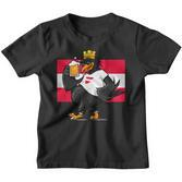Federal Eagle Austria Besoffener Eagle Rauschkind Kinder Tshirt