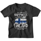 Finland Flags  For Finns Kinder Tshirt