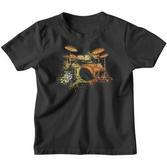 For Drummers Drumsticks Vintage Drum Kit Kinder Tshirt