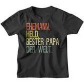 Held Beste Papa Der Welt Help S Kinder Tshirt