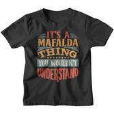 Mafalda Name Kinder Tshirt