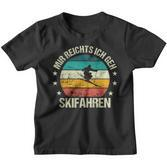 Mir Reichts Ich Geh Skiing Retro Skier Vintage Ski Kinder Tshirt