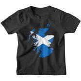 Scotland Scotland Scotland Flag S Kinder Tshirt