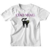 Ciao Miau X Cat Cats Cat Lovers Humour Fun Kinder Tshirt