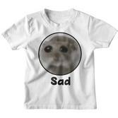 Sad Hamster Kinder Tshirt