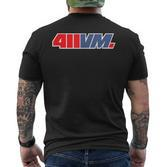 411 Video Magazine Original Logo T-Shirt mit Rückendruck