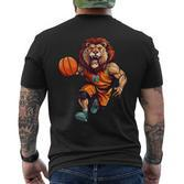 Basketball Lion T-Shirt mit Rückendruck