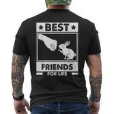 Best Friends For Life Rabbit Friends Rabbit T-Shirt mit Rückendruck