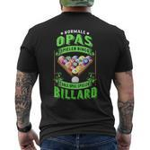 Billiard Snooker Slogan 8 Ball Pool Billiard Cue T-Shirt mit Rückendruck