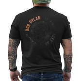 Bob Dylan Die Zeiten Gray S T-Shirt mit Rückendruck