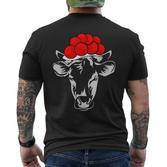 Bollenhut Kuh Heimat Schwarzwald Forest Rind T-Shirt mit Rückendruck