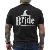Bride Wizard Hat T-Shirt mit Rückendruck