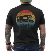 Camping Motorhome Van Vintage In Caravan T-Shirt mit Rückendruck