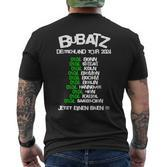 Cannabis Legalisierung Bubatz Legal Deutschland Tour 2024 T-Shirt mit Rückendruck