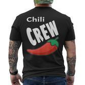 Chili Crew Lustiger Chili-Cook-Off-Gewinner Für Feinschmecker T-Shirt mit Rückendruck
