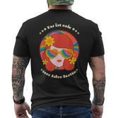 Das Ist Mein 60S Jahre Costume Hippie Love Party Fancy Dress T-Shirt mit Rückendruck