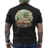 Dinosaurier-Sommergrill Für Freunde Und Familie T-Shirt mit Rückendruck