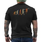 For Handball Player Evolution Handball T-Shirt mit Rückendruck