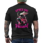 Haserl Apres Ski Apres-Ski T-Shirt mit Rückendruck