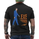 Programmer Developer Code Nerd Geek Informatiker T-Shirt mit Rückendruck