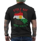 Proud On My Kurdistan Kurdi Erbil Kurdistan T-Shirt mit Rückendruck