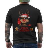 Weihnachts Feiertage Geschenk Geschenkidee Nikolaus T-Shirt mit Rückendruck
