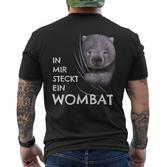 Wombat Costume Children's Clothing In Mir Steckt Ein Wombat T-Shirt mit Rückendruck