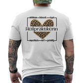 Best Heilpraktiker Gray S T-Shirt mit Rückendruck